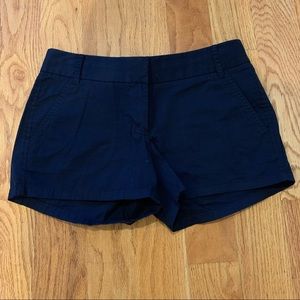 J. Crew Dark Navy/Black Shorts - Size 0